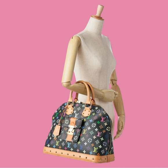 Louis Vuitton Black Multicolor Alma GM - Picture 16 of 16